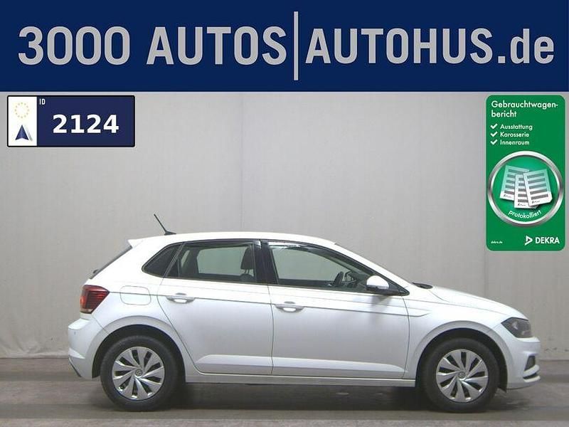 Weiss Gebraucht 2019 VW Polo Comfortline Kleinwagen | 11.980 € (Guter Preis) - Bild 1/4
