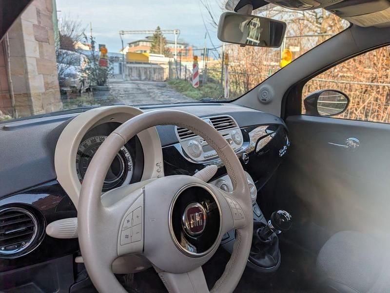 Gebraucht Fiat 500C 86 PS (63 kW) 2012 Schwarz Cabrio