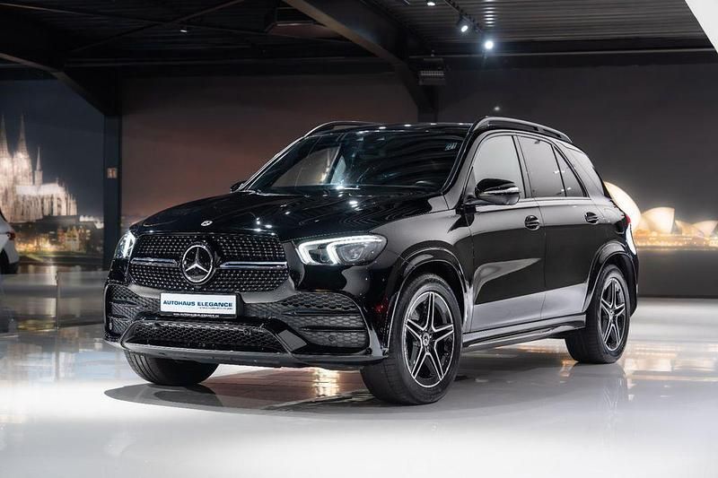 Gebraucht Mercedes GLE350 AMG line 194 PS (142 kW) 2022 Schwarz/baltic black SUV