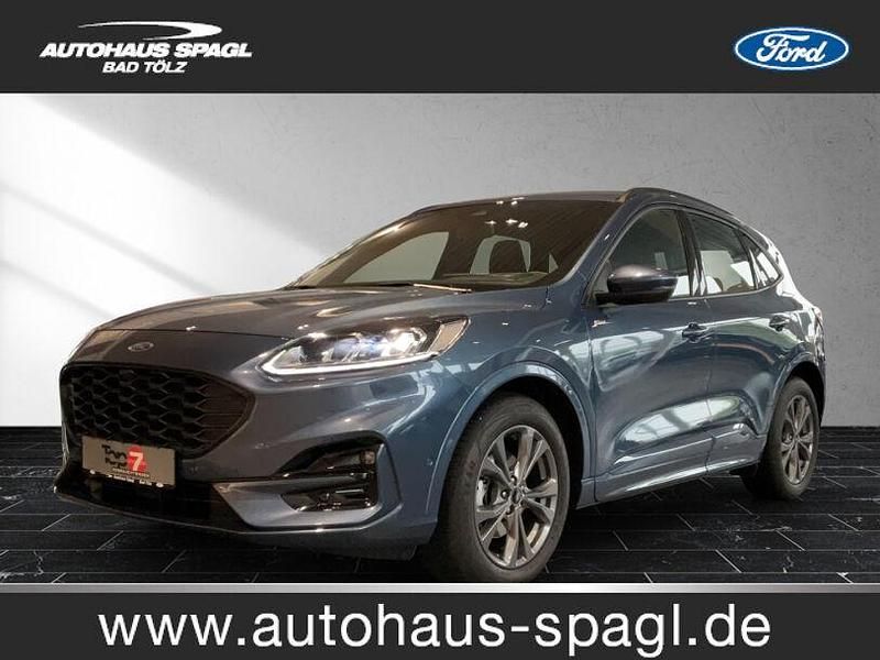 Chromablau (blau) Gebraucht 2023 Ford Kuga ST-Line SUV | 33.400 € - Bild 1/4