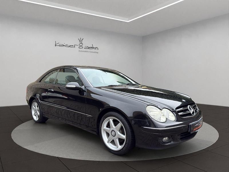 Gebraucht Mercedes CLK280 Avantgarde 231 PS (169 kW) 2007 Schwarz Coupé