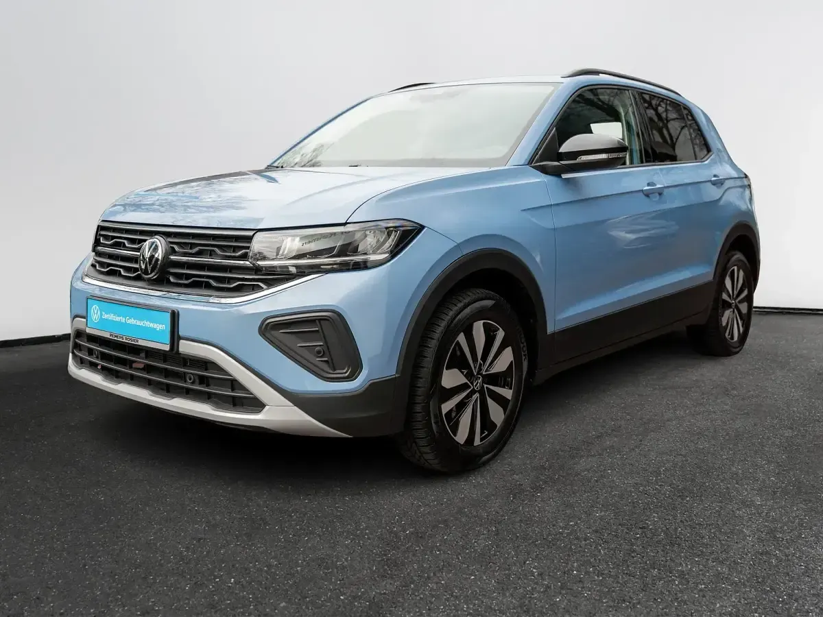 Gebraucht VW T-Cross Goal 95 PS (69 kW) 2025 Blau SUV
