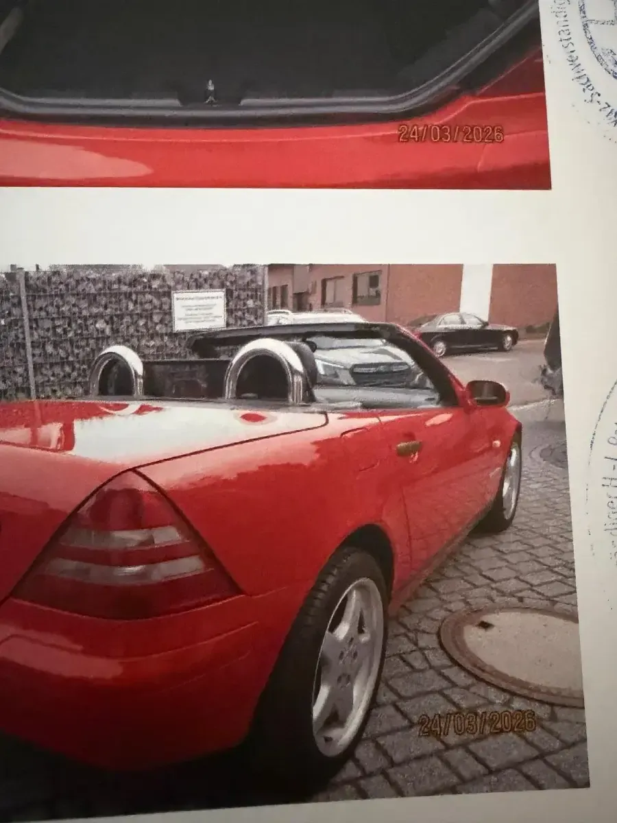 Gebraucht Mercedes SLK200 160 PS (117 kW) 2000 Rot Cabrio