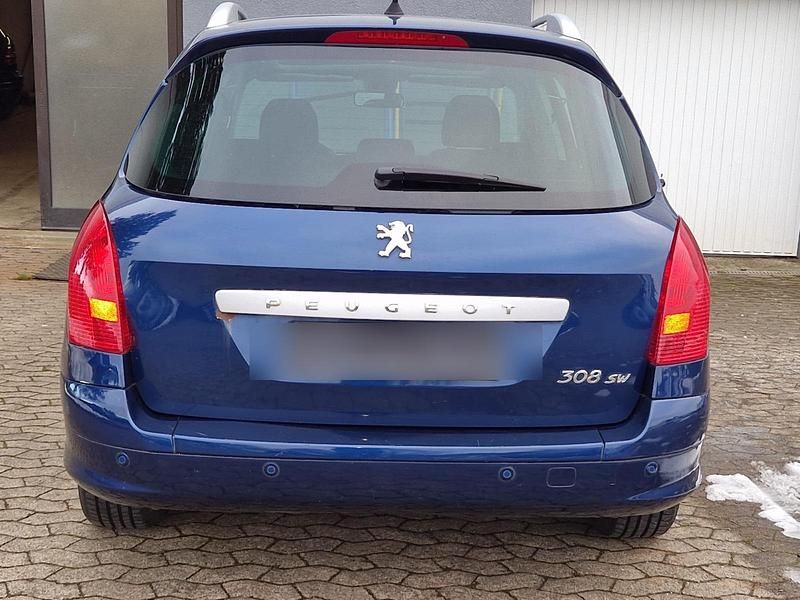 Gebraucht Peugeot 308 SW 109 PS (80 kW) 2008 Blau Kombi