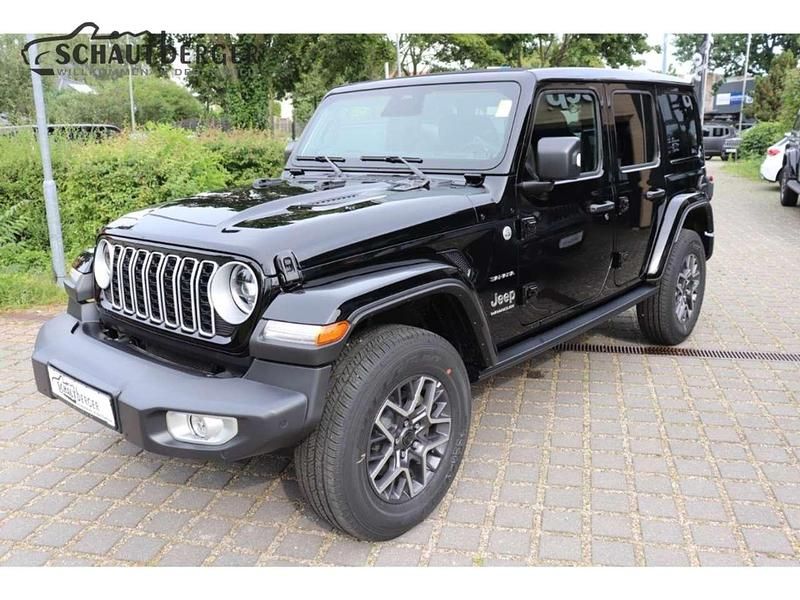 Gebraucht Jeep Wrangler Sahara 272 PS (200 kW) 2024 Black clear coat SUV