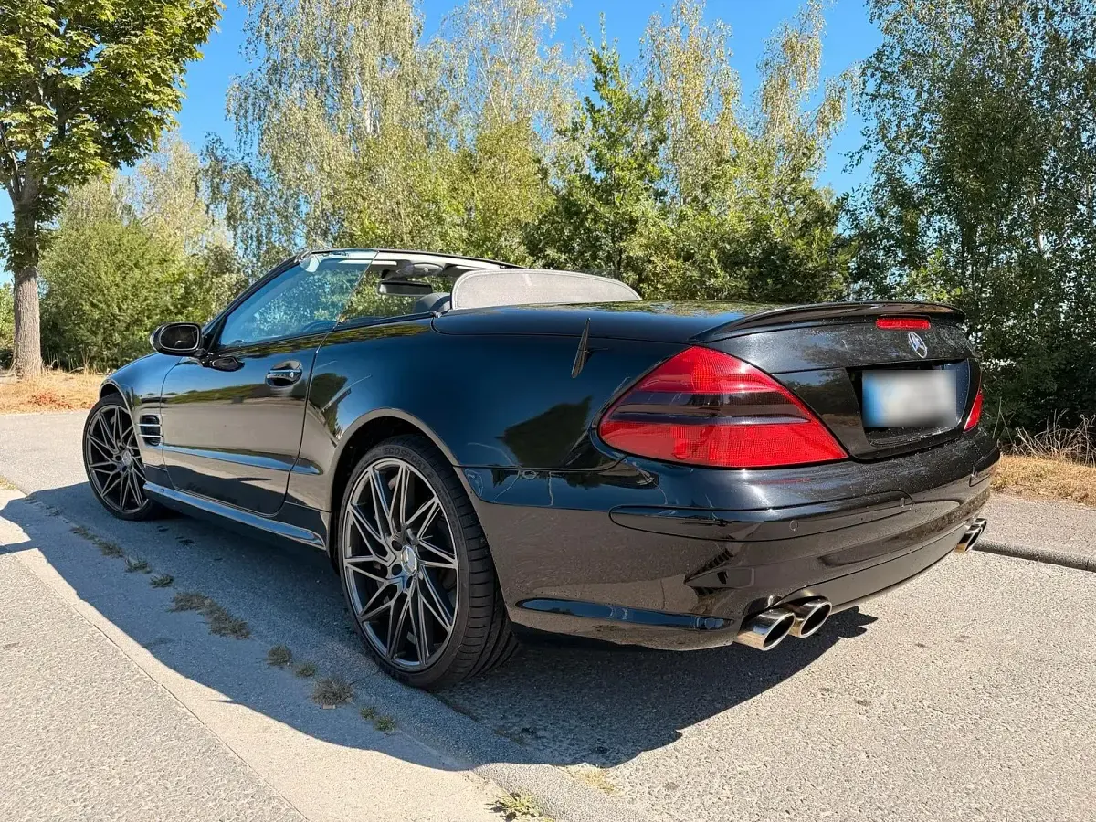 Gebraucht Mercedes SL500 306 PS (225 kW) 2002 Schwarz Cabrio