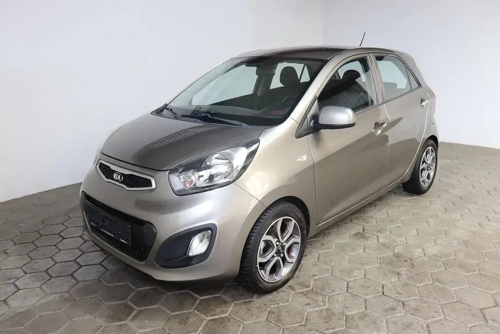 Gebraucht Kia Picanto Edition 7 69 PS (50 kW) 2014 Silber Kleinwagen