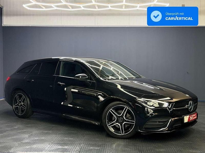 Kosmosschwarz metalliclack Gebraucht 2022 Mercedes 200 AMG Kombi | 28.999 € (Fairer Preis) - Bild 1/4
