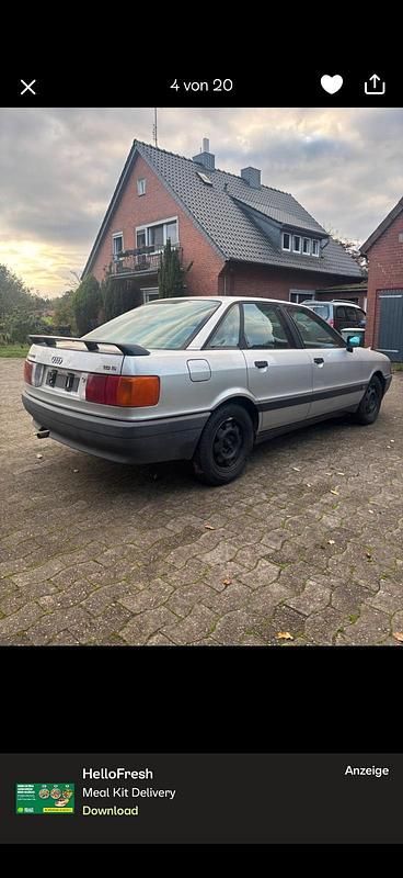 Second-hand Audi 80 90 CP (66 kW) 1989 Argintiu Berlinǎ