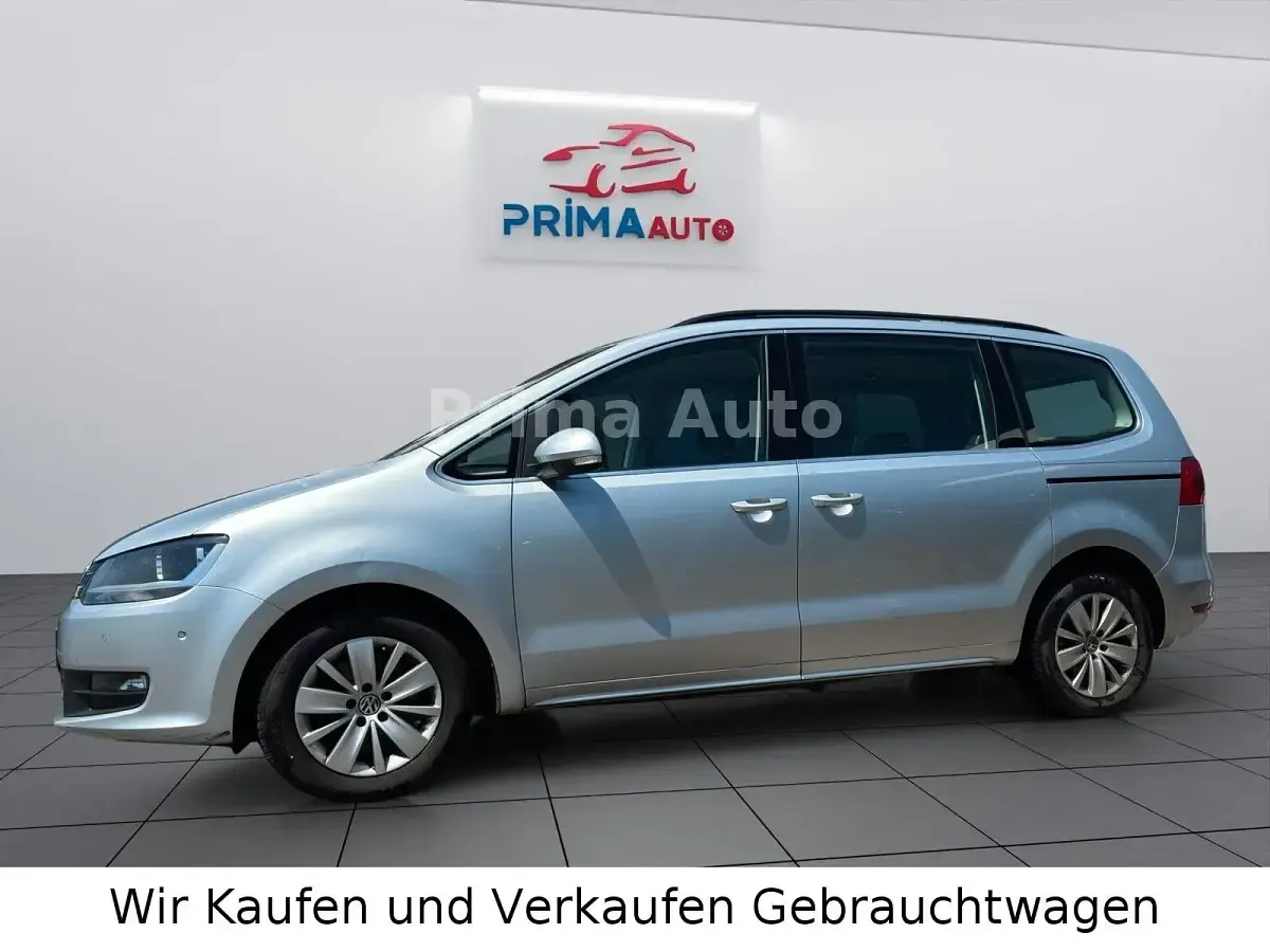 Gebraucht VW Sharan Comfortline 140 PS (102 kW) 2011 Silber Van / Kleinbus