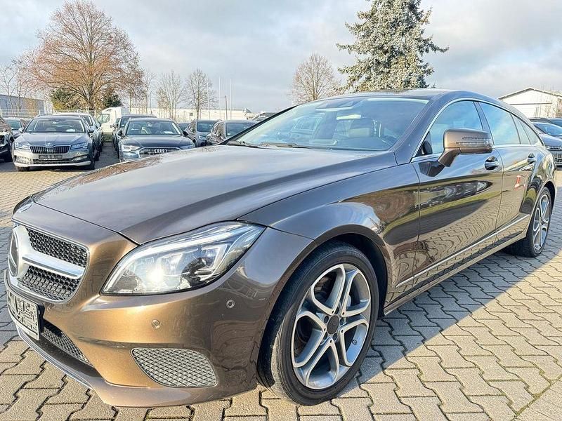 Gebraucht Mercedes CLS350 Shooting Brake 258 PS (189 kW) 2017 Braun Kombi