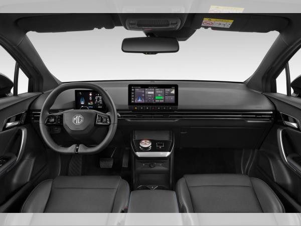 Weiß (dover white) Gebraucht 2024 MG MG4 EV Luxury Kleinwagen | 42.988 € - Bild 1/2