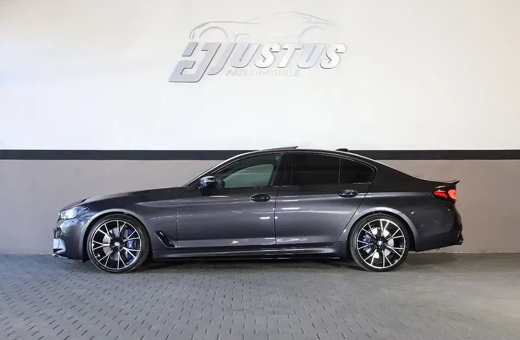 Brugt BMW M550 Performance 462 HK (339 kW) 2018 Grå Sedan