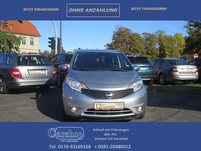 Silber Gebraucht 2014 Nissan Note Acenta Van / Kleinbus | 4.999 € (Fairer Preis) - Bild 1/4