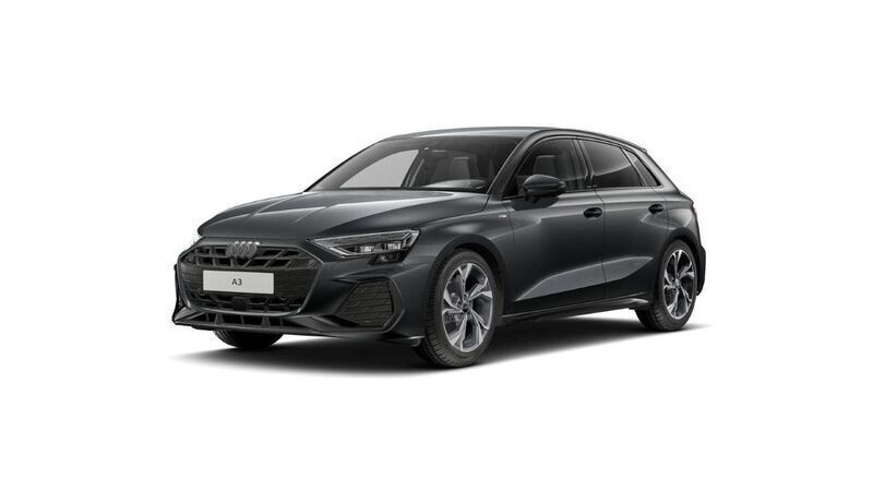 Grau Neu 2025 Audi A3 Sportback S-Line Limousine | 36.490 € (Superpreis) - Bild 1/4