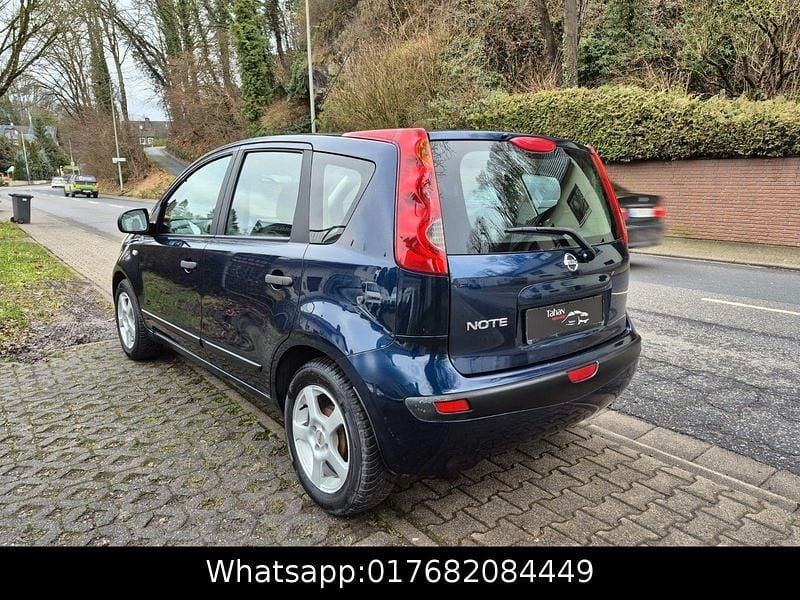 Gebraucht Nissan Note Visia 88 PS (64 kW) 2006 Blau Kleinwagen