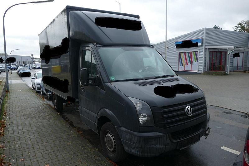 Usata VW Crafter 109 CV (80 kW) 2016 Grigio Furgone
