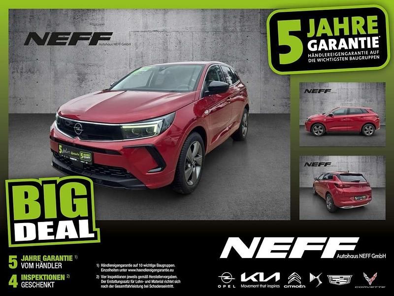Lackierung bright red/metallic Gebraucht 2024 Opel Grandland X Elegance SUV | 19.990 € (Guter Preis) - Bild 1/4