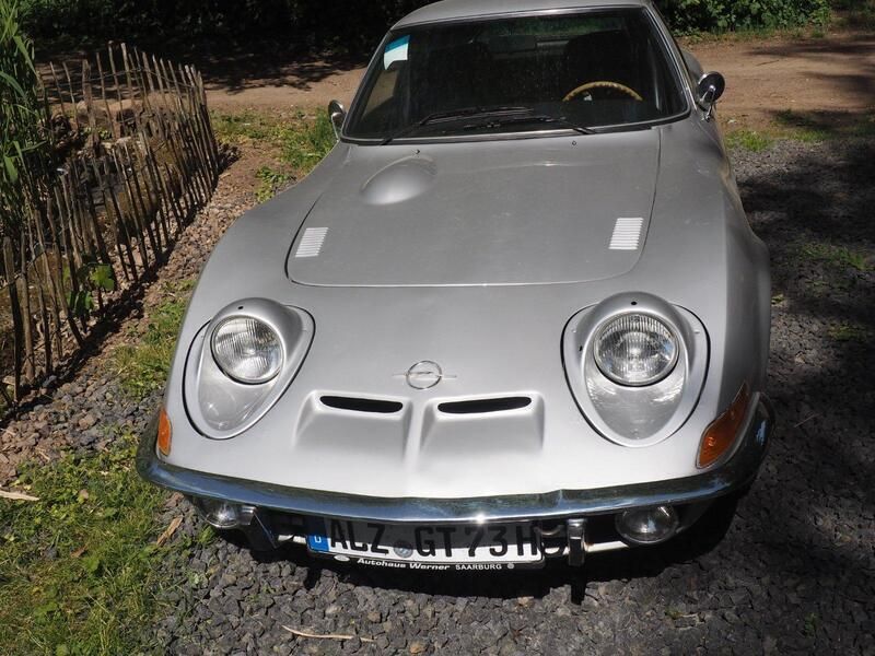 Silber Gebraucht 1973 Opel GT Coupé | 11.700 € - Bild 1/4