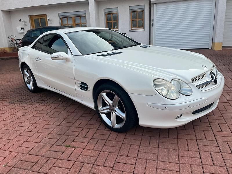 Gebraucht Mercedes SL500 306 PS (225 kW) 2006 Weiß Cabrio