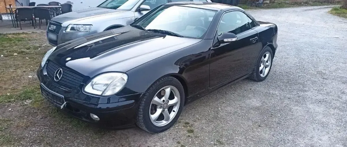 Gebraucht Mercedes SLK320 230 PS (169 kW) 2001 Schwarz Cabrio