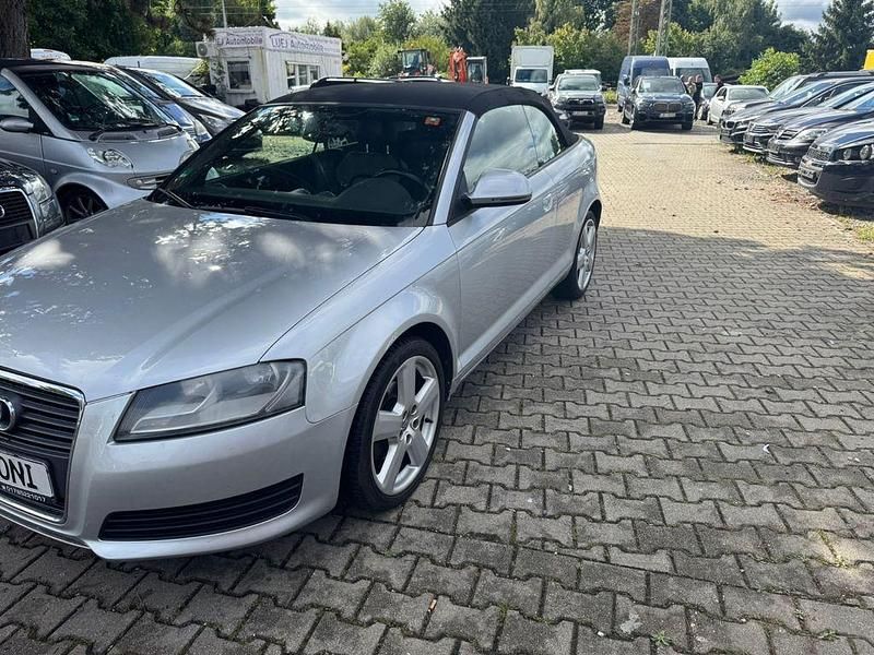 Silber Gebraucht 2008 Audi A3 Cabriolet Attraction Cabrio | 3.499 € (Superpreis) - Bild 1/4