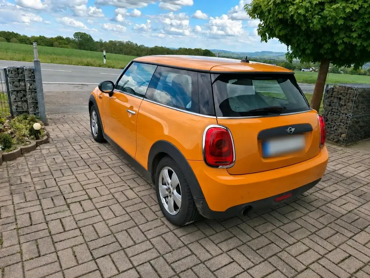 Gebraucht Mini ONE Salt 102 PS (75 kW) 2014 Orange Kleinwagen