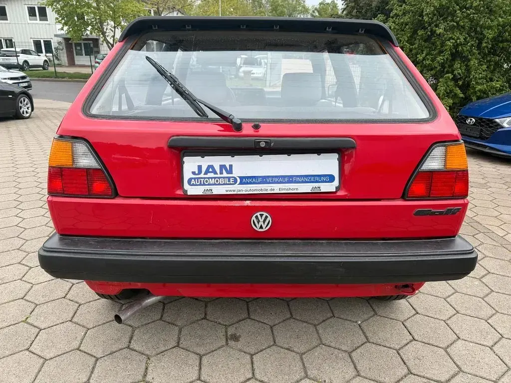 Gebraucht VW Golf II 54 PS (39 kW) 1989 Rot Kleinwagen