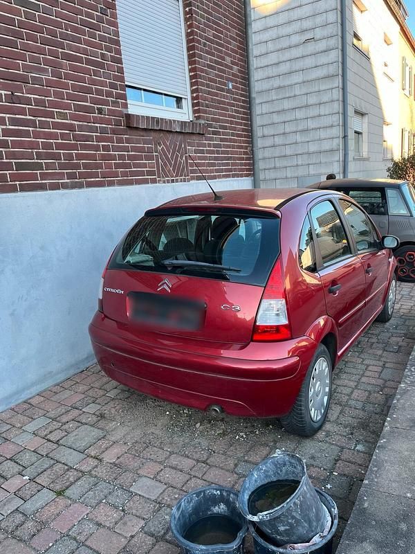 Gebraucht Citroën C3 80 PS (58 kW) 2008 Rot Kleinwagen