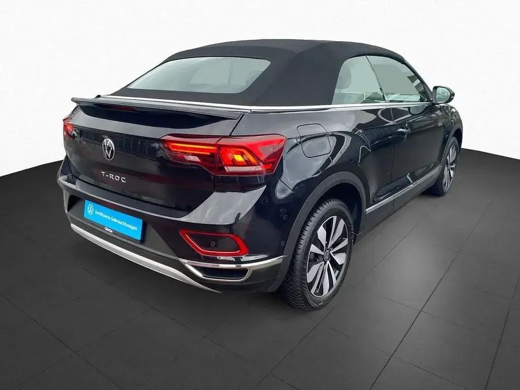 Gebraucht VW T-Roc Cabriolet Goal 116 PS (85 kW) 2025 Schwarz Cabrio