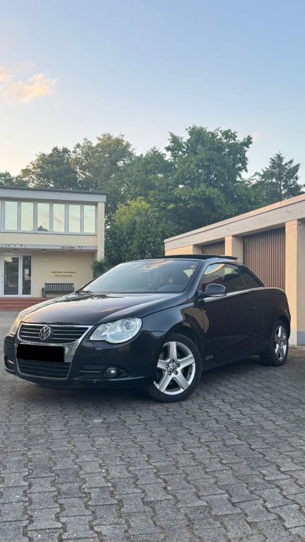 Schwarz Gebraucht 2008 VW Eos Cabrio | 3.400 € (Superpreis) - Bild 1/4