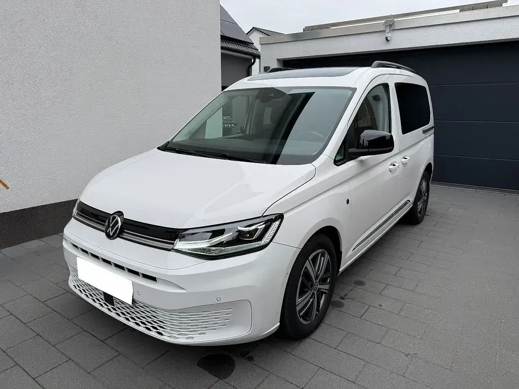 Gebraucht VW Caddy Move 122 PS (89 kW) 2021 Weiß Van / Kleinbus