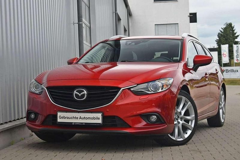 Gebraucht Mazda 6 175 PS (128 kW) 2012 Rot Kombi