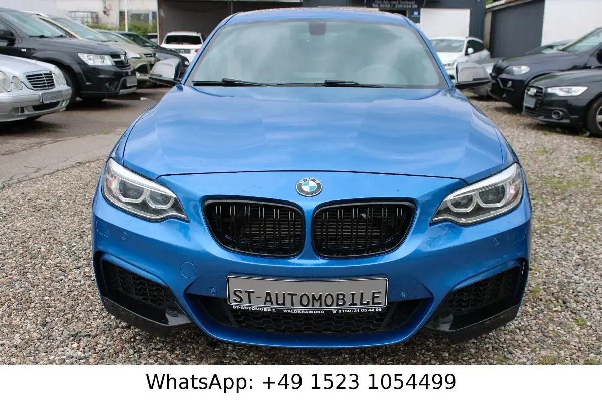 Gebraucht BMW M235 Competition Edition 326 PS (239 kW) 2016 Blau Coupé