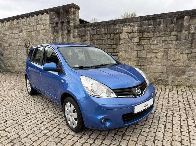 Gebraucht Nissan Note Acenta 88 PS (64 kW) 2010 Blau Kleinwagen