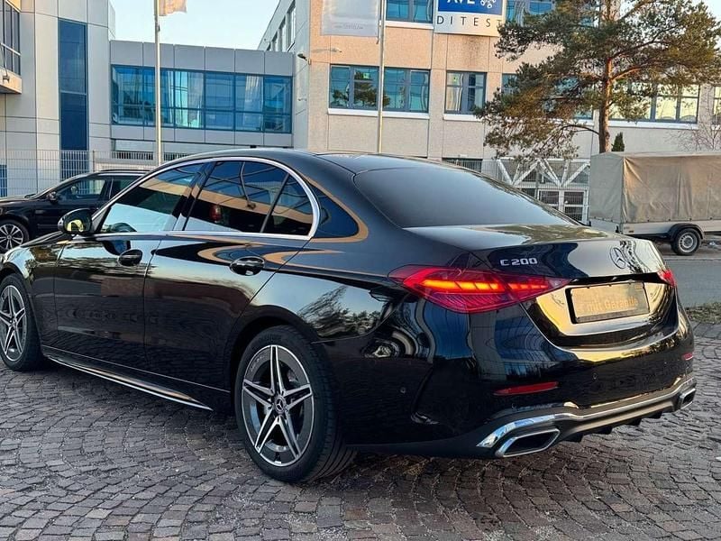 Gebraucht Mercedes C200 AMG 204 PS (150 kW) 2022 Schwarz Limousine