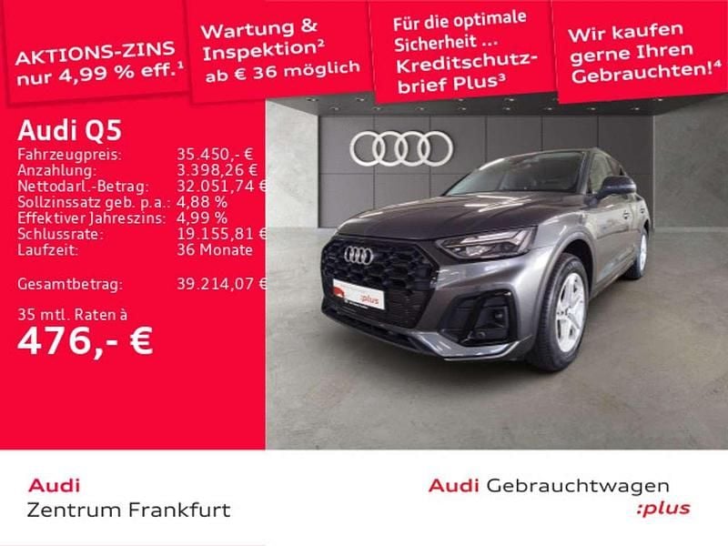 Gebraucht Audi Q5 S-Line 367 PS (269 kW) 2022 Daytonagrau perleffekt SUV