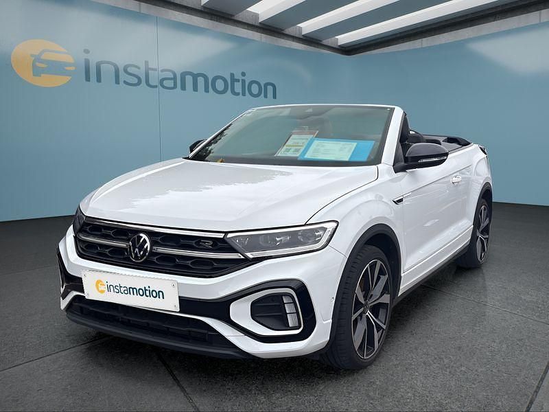 Weiß Gebraucht 2022 VW T-Roc Cabriolet Cabrio | 30.599 € (Teuer) - Bild 1/4