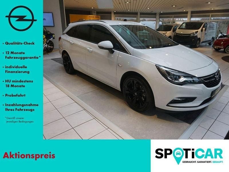 Weiß Gebraucht 2017 Opel Astra Dynamic Kombi | 13.490 € (Fairer Preis) - Bild 1/4