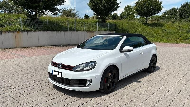 Weiß Gebraucht 2013 VW Golf Cabriolet GTI Cabrio | 10.500 € (Superpreis) - Bild 1/4
