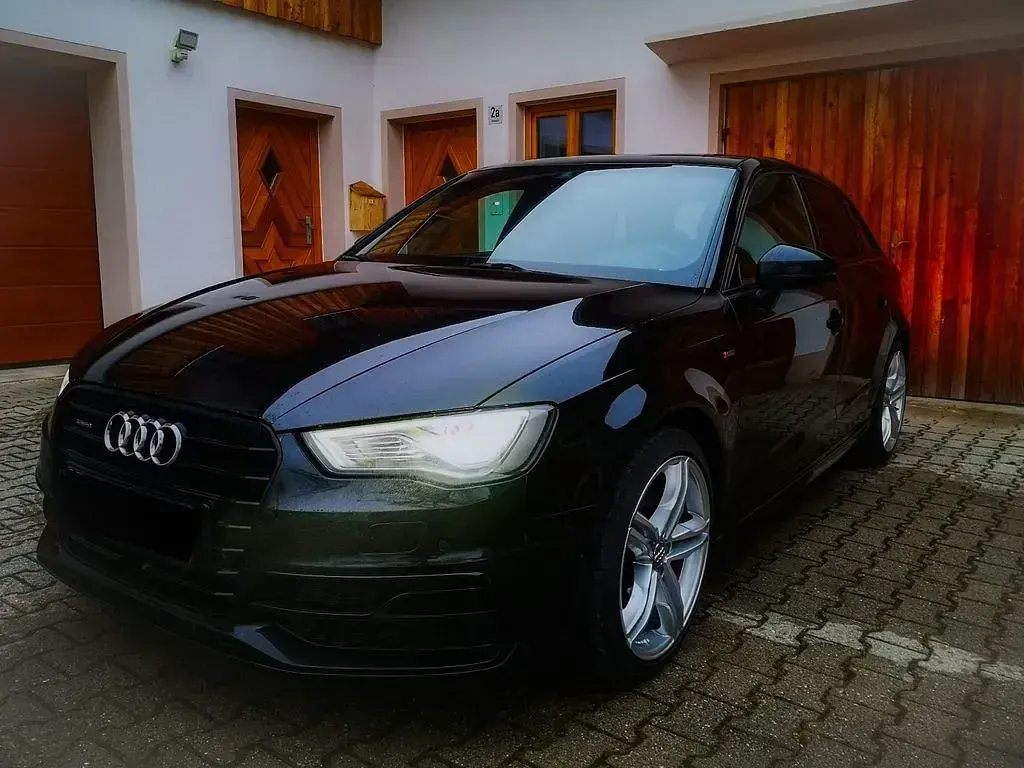 Gebraucht Audi A3 S-Line 184 PS (135 kW) 2015 Schwarz Limousine