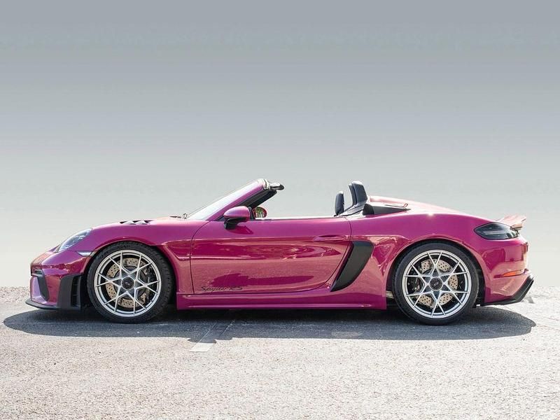 Neu Porsche 718 Spyder RS 500 PS (367 kW) 2025 Violett Cabrio