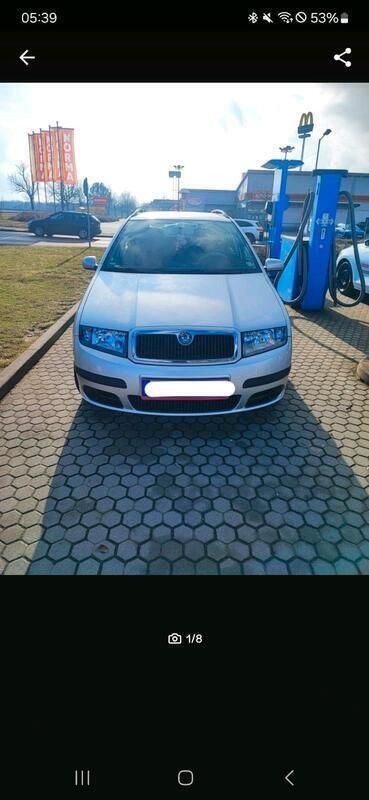 Silber Gebraucht 2005 Skoda Fabia Sport Kombi | 1.200 € (Fairer Preis) - Bild 1/4