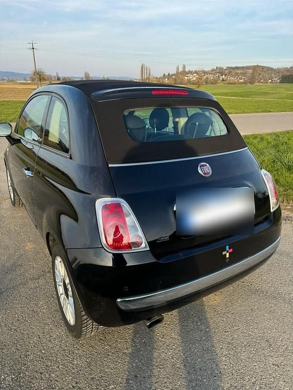 Second-hand Fiat 500C 85 CP (62 kW) 2013 Negru Cabrio