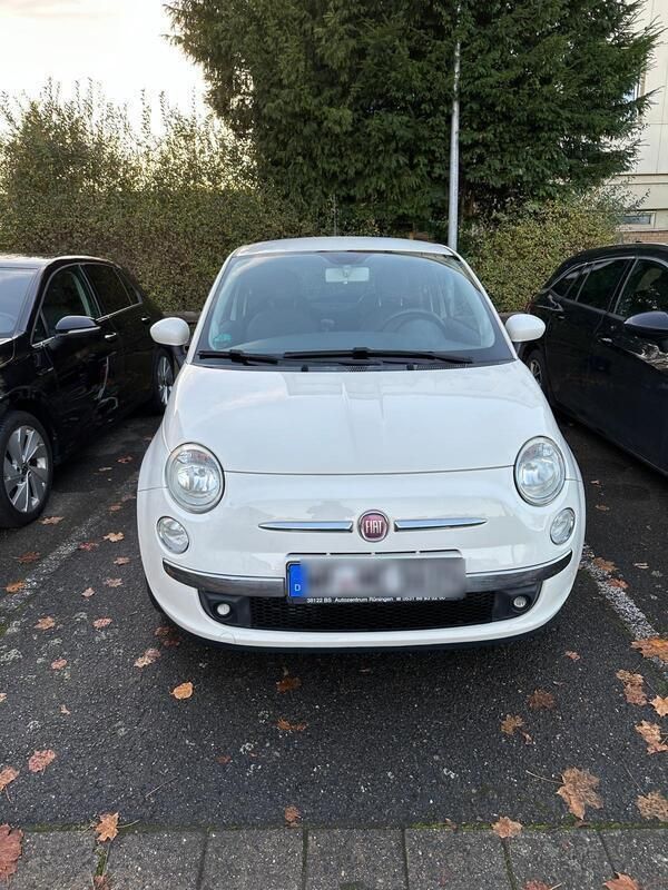 Weiß Gebraucht 2010 Fiat 500 Pop Kleinwagen | 4.200 € (Teuer) - Bild 1/4