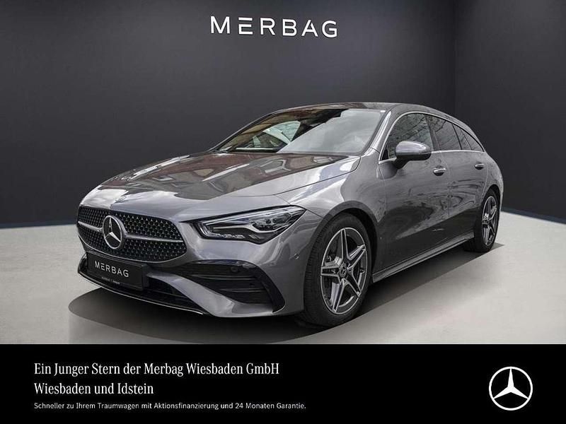 Mountain grau Gebraucht 2024 Mercedes CLA200 Advanced Plus Kombi | 32.890 € (Fairer Preis) - Bild 1/4