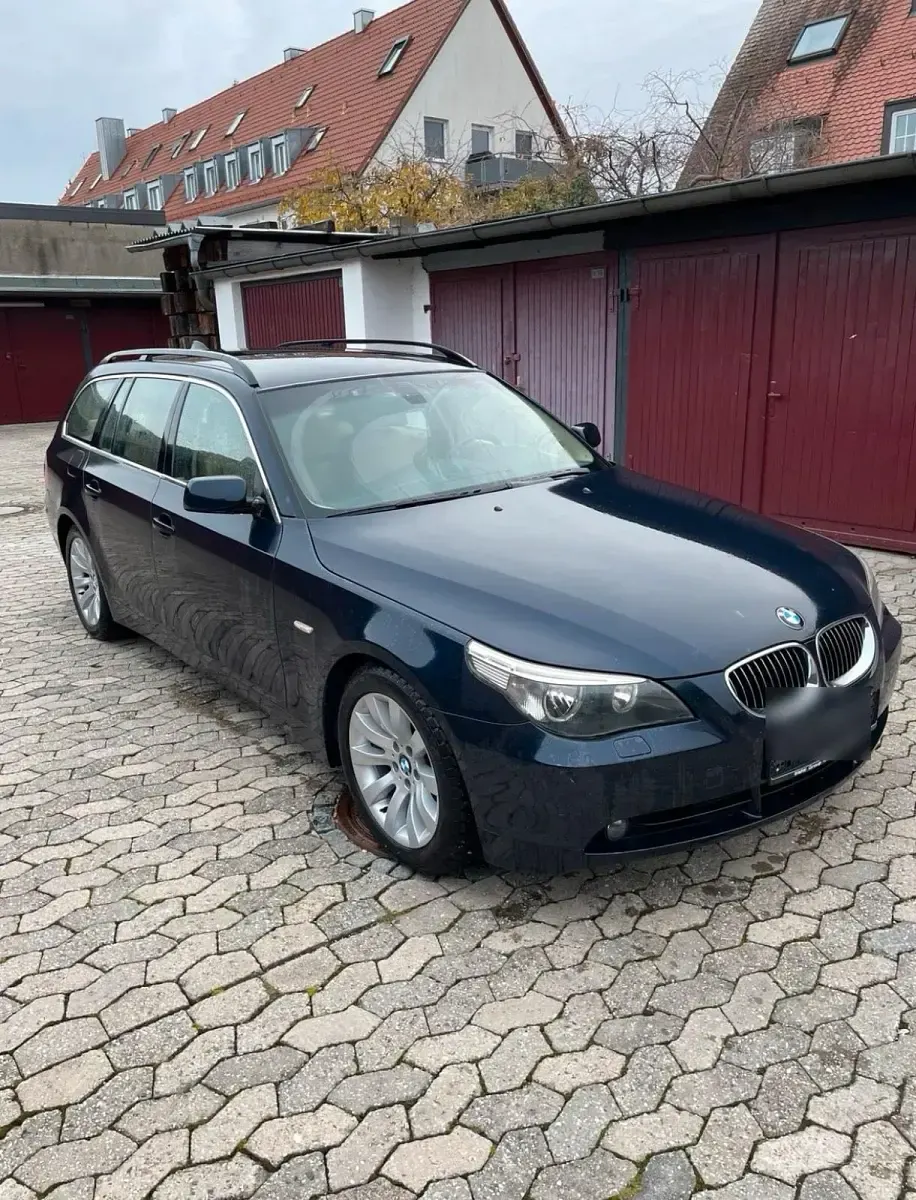 Brugt BMW 525 170 HK (125 kW) 2005 Blå Stationcar