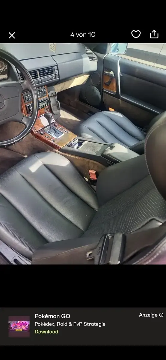 Gebraucht Mercedes 300 231 PS (169 kW) 1992 Schwarz Coupé