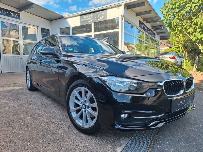 Schwarz 2 Gebraucht 2016 BMW 318 Sport Line Kombi | 13.750 € (Fairer Preis) - Bild 1/4