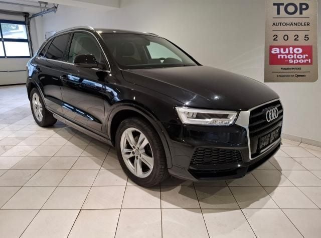Schwarz Gebraucht 2018 Audi Q3 S-Line SUV | 19.999 € (Superpreis) - Bild 1/4
